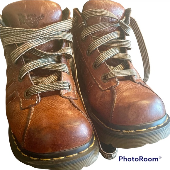 Vintage brown leather woman’s Dr.marten boot - Picture 7 of 8